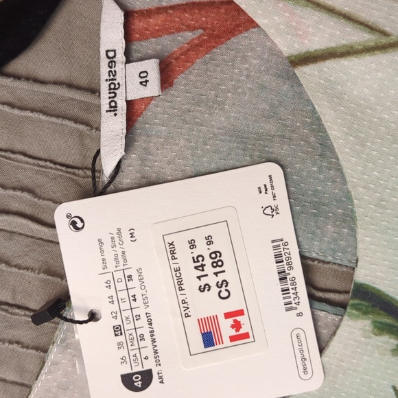 NWT Desigual dress size 6 - Picture 4 of 6